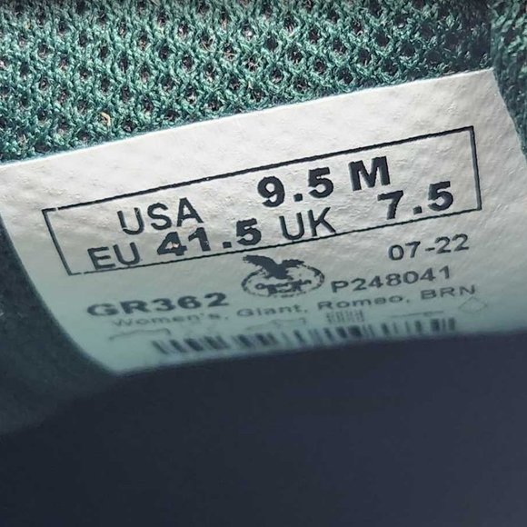 Women's 9.5 Georgia Giant Romeo slip on brown leather work boots GR362 - Picture 12 of 13